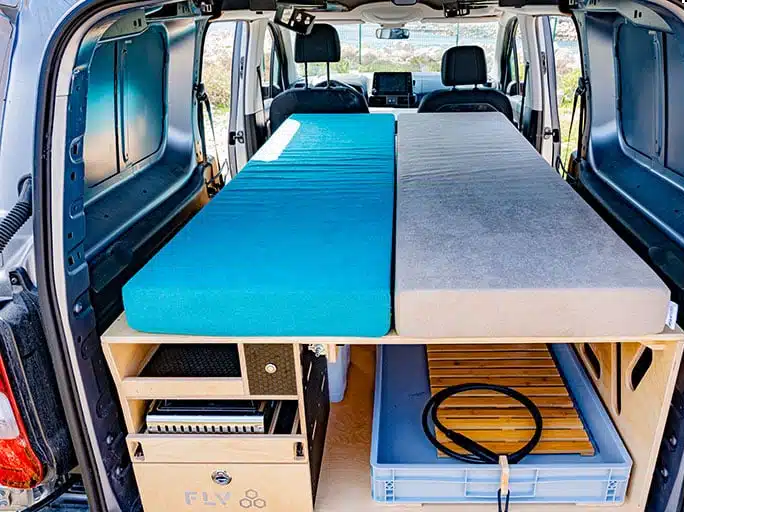 Kit amenagement camping car ford transit custom on sale
